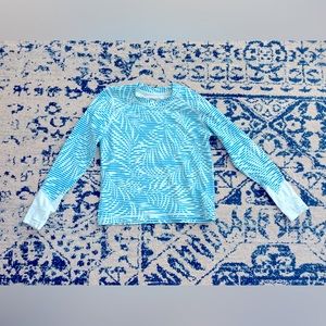 Athleta Girls Long Sleeve Rash Guard Size 6 EUC!